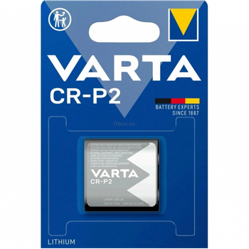Батарейка Varta Lithium Cell 6V CR-P2 1 шт (R4859131820250)
