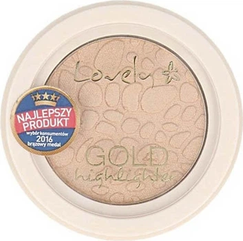 Хайлайтер для обличчя Lovely Gold 3.5 г (5901801607267)