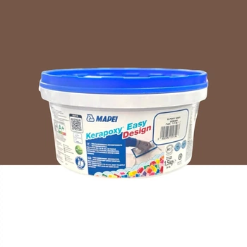 Фуга епоксидна для швів Mapei KERAPOXY EASY DESIGN 1,5 кг №144 Шоколад