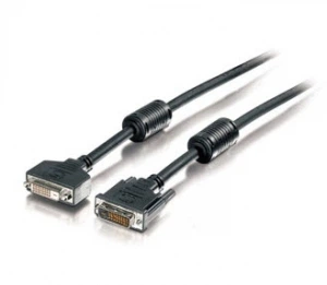 Kabel Equip DVI-D - DVI-D Dual Link 1.8 m Black (4015867116777)
