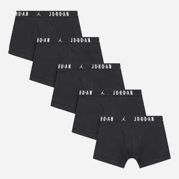 Набор трусов боксеров мужских Jordan 5Pk Cotton Trunk JM0867-023 5 шт L Черный (196608960133)