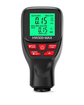 Толщиномер краски HW300-MAX - профессиональный прибор для измерения толщины ЛФП автомобиля