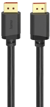 Kabel Hama DisplayPort 2.1 16K 2 m Black (00202032)
