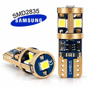 LED автолампи W5W (T10) STELLAR K10 CANBUS, Samsung SMD 2835, 2.8W 300 Лм, білі, 2 шт.