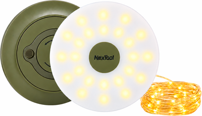 Кемпінговий ліхтар-гірлянда NexTool Milky Way - GW20 20 м Білий (NE20328)