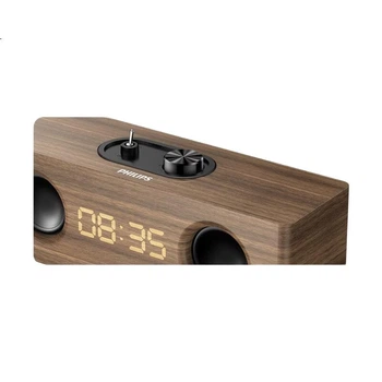 PHILIPS SPA3909 Bluetooth-колонка для комп'ютера, аудіо, домашній настільний ноутбук, дерев'яний годинник-колонка з глибокими басами