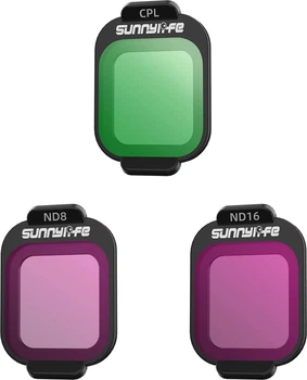 Zestaw filtrow optycznych do dronów SunnyLife dla DJI Flip i DJI Lito X1 3 szt (FP-FI964)