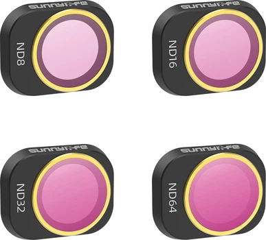 Zestaw filtrow optycznych do drona SunnyLife dla DJI Mini 3 Pro 4 szt (MM3-FI417)