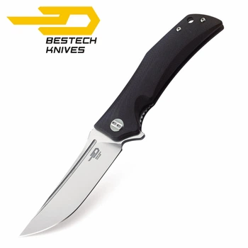 Ніж Складаний BESTECH SCIMITAR BG05A-1 Black G10