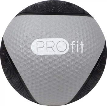 М'яч медичний Profit Force гумовий 5 кг Сірий (5904310939539)