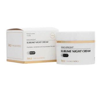 Innoaesthetics Epigen Sublime Night Cream нічний крем для зволоження та антивікового догляду 50 мл