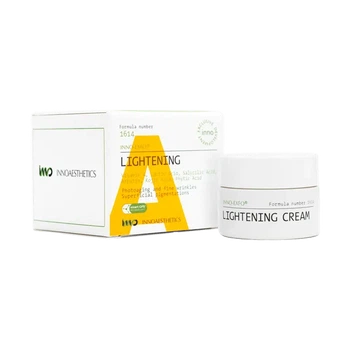 Innoaesthetics Lightening, 15 г — профессиональный желтый пилинг с ретинолом и кислотами для ухода за пигментацией и постакне