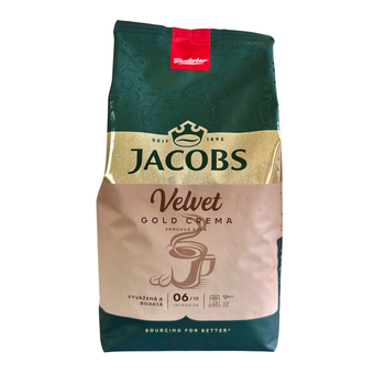 Кава в зернах Jacobs Velvet Gold Crema 1 кг