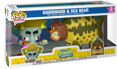 Zestaw figurek Funko Pop! Squidward and Sea Bear (889698903165)