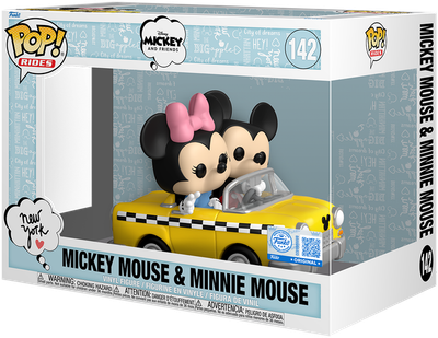 Figurka Funko Pop! Rides Super Deluxe Mickey Mouse and Minnie Mouse (889698919289)