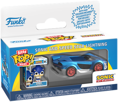 Zestaw figurek Funko Pop! Rides Sonic and Speed Star Lightning (889698929608)