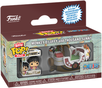 Zestaw figurek Funko Pop! Rides Monkey D. Luffy and Thousand Sunny (889698929653)