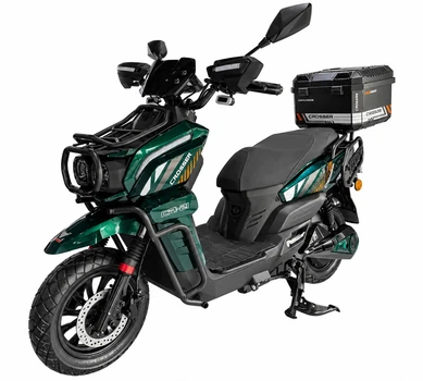 Електроскутер Crosser CR21 PRO Tank (2900W 76.8V LiFePo4 40AH) - Зелений