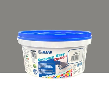 Фуга епоксидна для швів Mapei KERAPOXY EASY DESIGN 1,5 кг №113 Темно-сірий