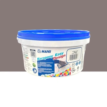 Фуга епоксидна для швів Mapei KERAPOXY EASY DESIGN 1,5 кг №187 Льон