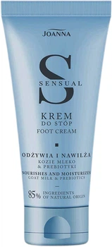 Krem do stóp Joanna Sensual nawilżający 100 g (5901018012625)