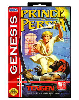 Гра Sega Mega Drive Prince of Persia USA Англійська Версія Б/У