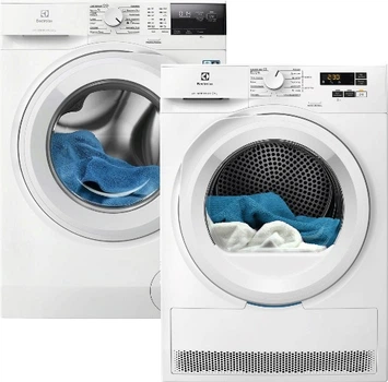Комплект Electrolux Стиральная машина полногабаритная EW6F2281U + Сушильная машина EW6D18CWU
