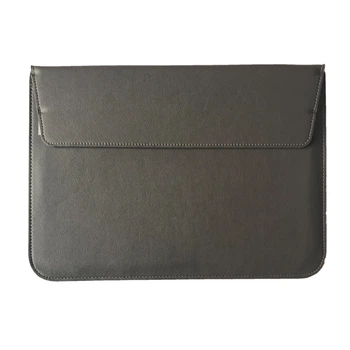 Чохол-конверт-подставка LEATHER PU для MacBook 15.4/16" Grey