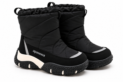Детские зимние дутики Apawwa ABD0166R Black, размер Apawwa 23 (6035)