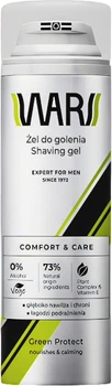 Żel do golenia Miraculum Wars Green Protect z witaminą E 200 ml (5900793048706)