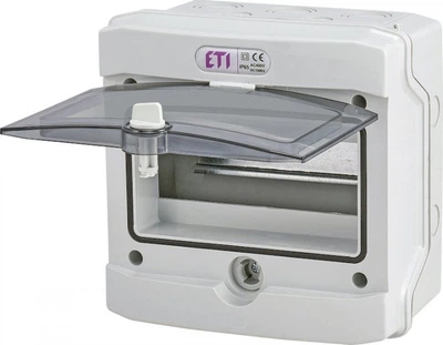 Щит пластиковий зовнішній ETI ECH 8G IP65 (3838895551737)