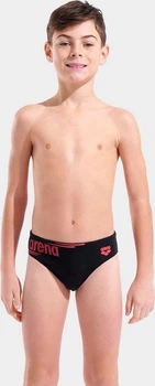 Плавки-слипы для мальчиков Arena BOLD SWIM BRIEFS черный, коралловый Дит 152 см