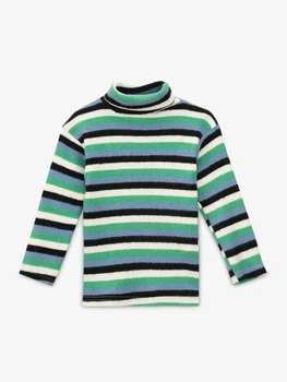 Водолазка з візерунком для хлопчика GENUA G01403-0001 92 см Чорно-зелений shop (2000999945939)