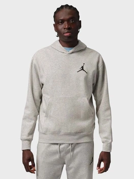 Худи утепленное мужское Jordan M J Jumpman Flc Po 2 IR0333-050 L Серое (196608973638)