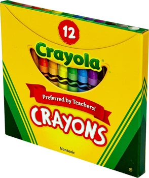 Набір воскової крейди Crayola 12 шт 256239.072 (0071662000127)