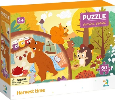 Puzzle DoDo Sprzątanie w lesie 60 elementów (4820198243524)