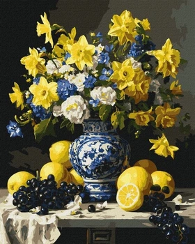 Картина за номерами Ideyka Жовтий розмай 40x50 см (4823104395287)