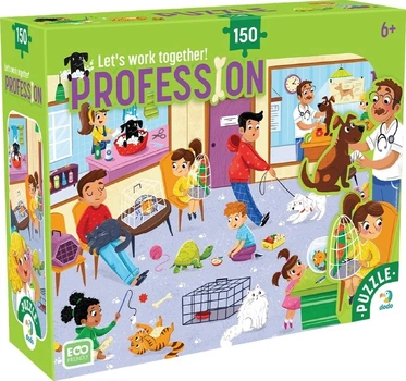 Puzzle DoDo Zawody Weterynarz 150 elementów (4823115912985)