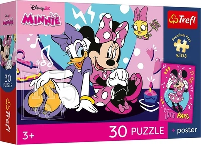 Пазл Trefl Premium Plus Kids Disney Minnie Joyful Minnie 30 елементів (5900511183405)