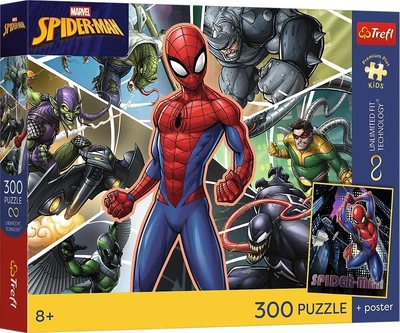 Пазл Trefl Premium Plus Kids The hidden hero Disney Marvel Spiderman UFT 300 елементів (5900511230475)