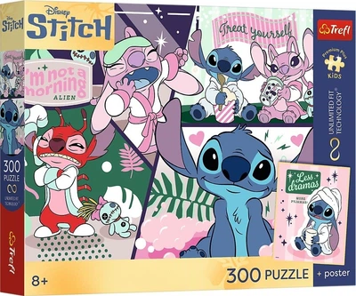 Пазл Trefl Premium Plus Kids The cosmic duo Disney Lilo&Stitch UFT 300 елементів (5900511230482)