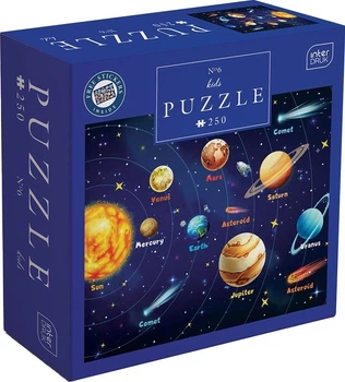 Пазл Interdruk Kids Solar System 6 48х33 см 250 шт (5902277368973)