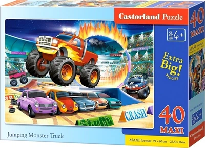 Puzzle Castorland Monster Truck 40 maxi elementów (5904438040308)