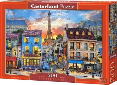 Puzzle Castorland Ulicami Paryża 500 elementów (5904438052684)