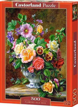 Puzzle Castorland Kwiaty w wazonie 500 elementów (5904438052868)