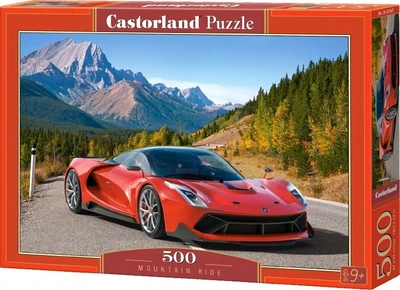 Puzzle Castorland Samochód w górach 500 elementów (5904438052967)