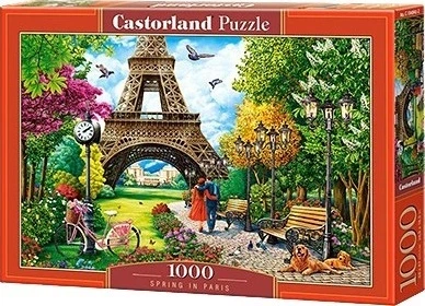 Puzzle Castorland Wiosna w Paryżu 1000 elementów (5904438104840)