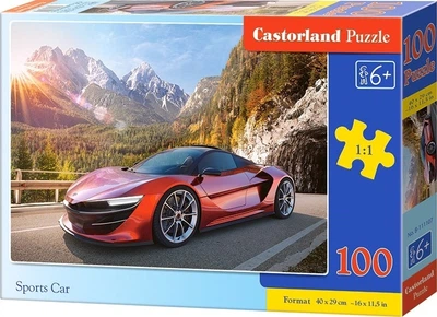 Пазл Castorland Спортивна машина 100 елементів (5904438111107)