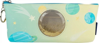 Piórnik Bourgeois 221X-RN miękki na zamek ze sztucznej skóry planeta 22x8x4 cm (6941078773097)