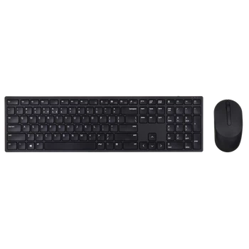 Комплект клавиатура + мышь Dell Pro Wireless KM5221W беспроводной US раскладка Black (5397184513613)